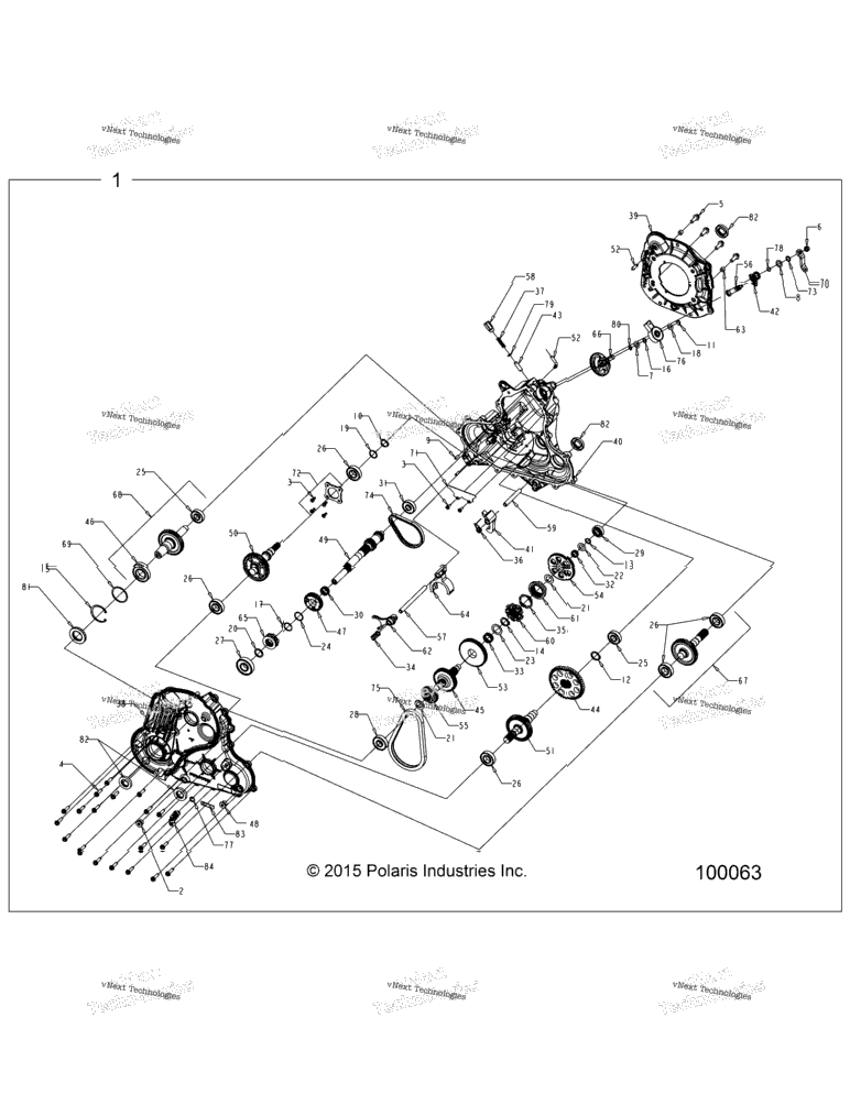 Drive Train, Main Gearcase