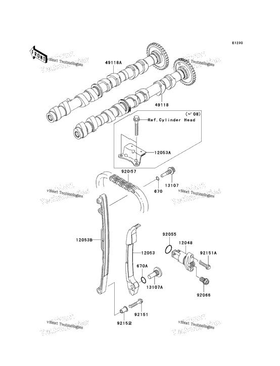 Camshaft(S)/Tensioner