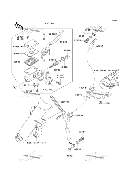 Front Master Cylinder