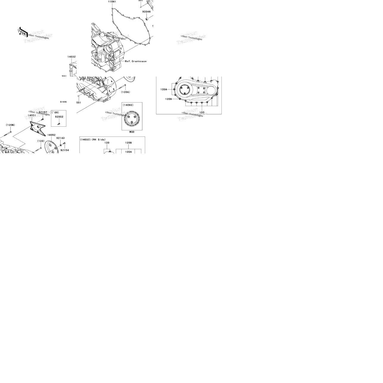 Right Engine Cover(S)