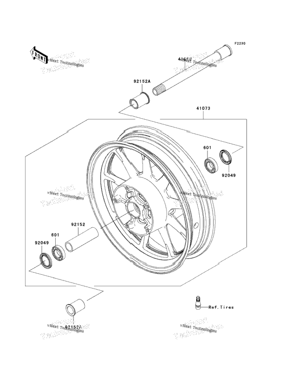 Front Wheel (E9f-Eaf)