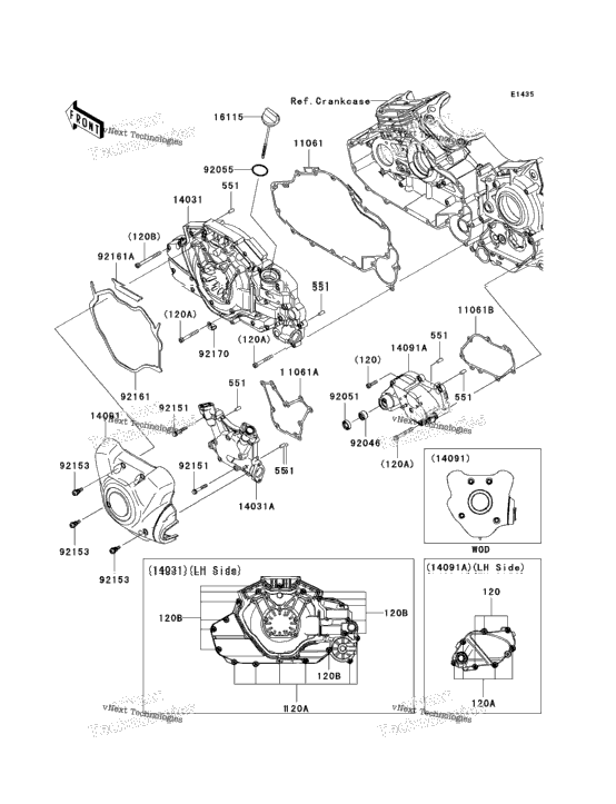 Left Engine Cover(S)