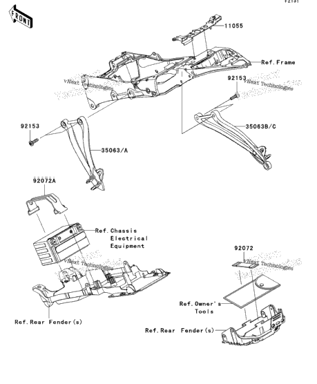 Frame Fittings(Rear)