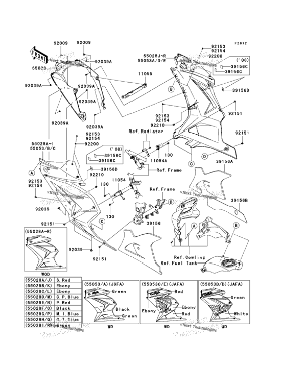 Cowling Lowers