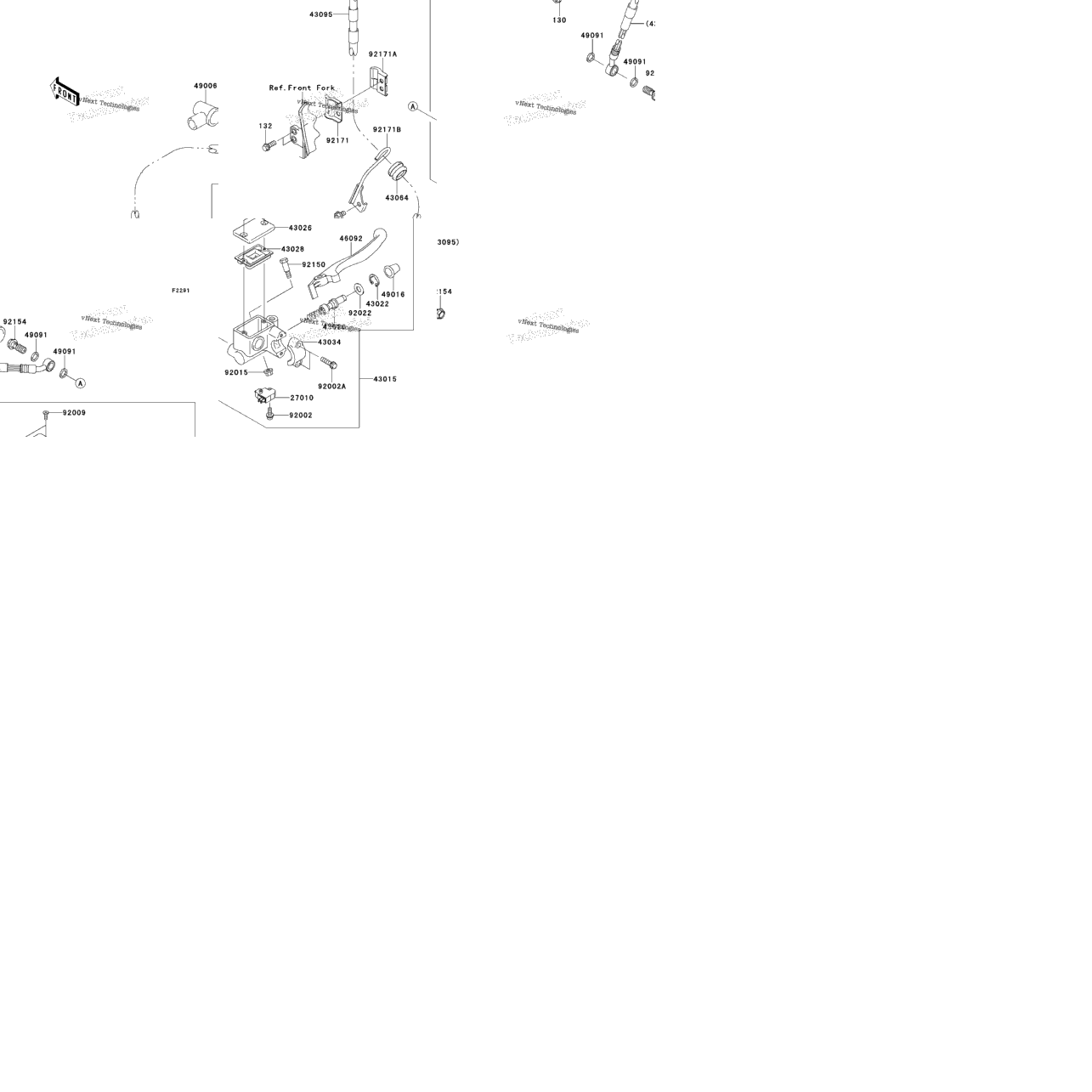 Front Master Cylinder