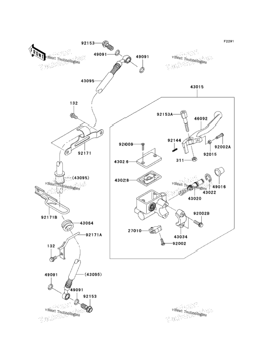 Front Master Cylinder