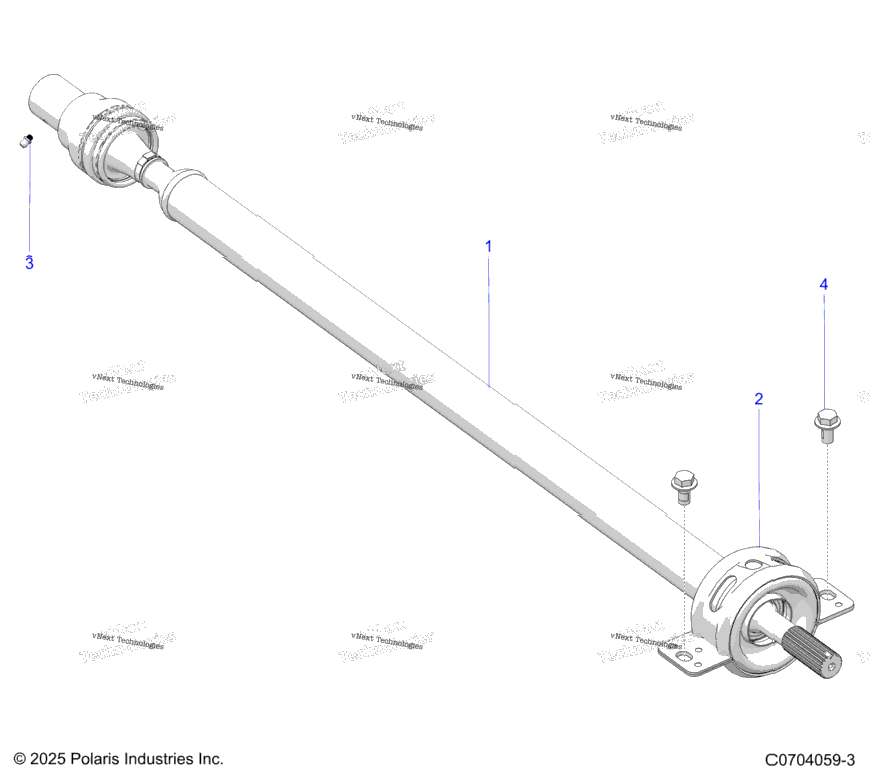 Drive Train, Rear Prop Shaft