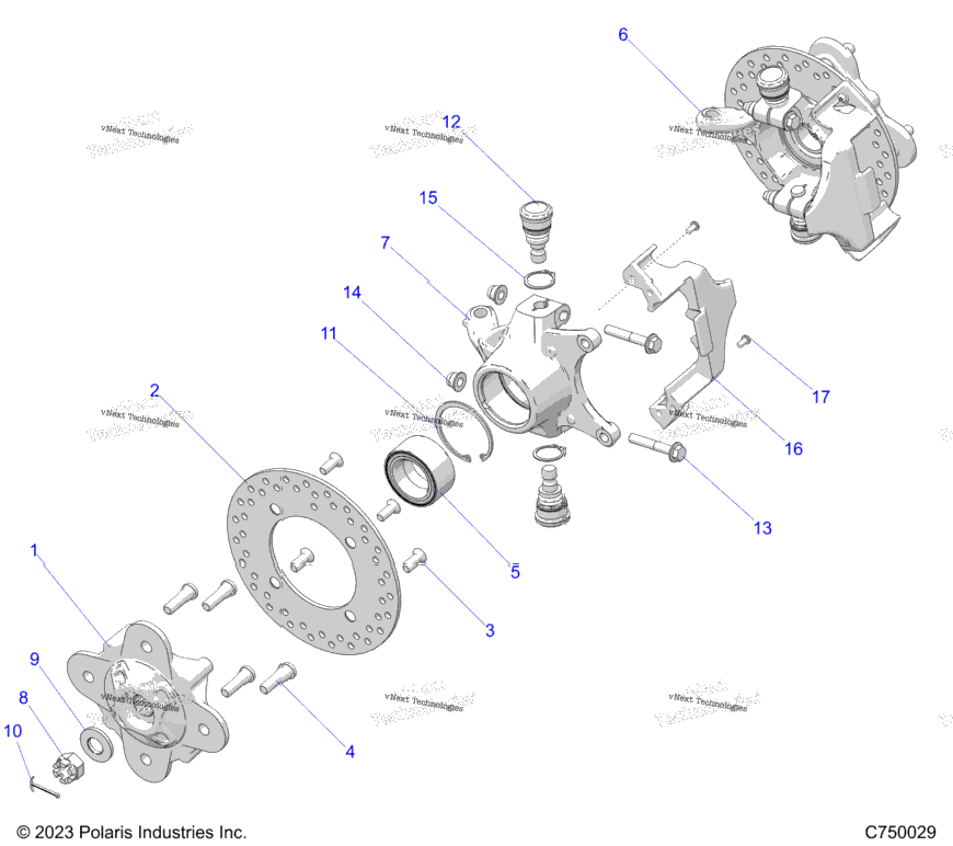 Suspension, Front Hub G25gae99
