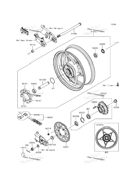 Rear Wheel/Chain