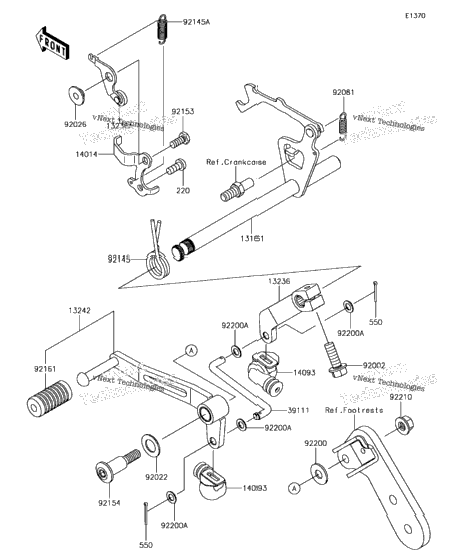 Gear Change Mechanism