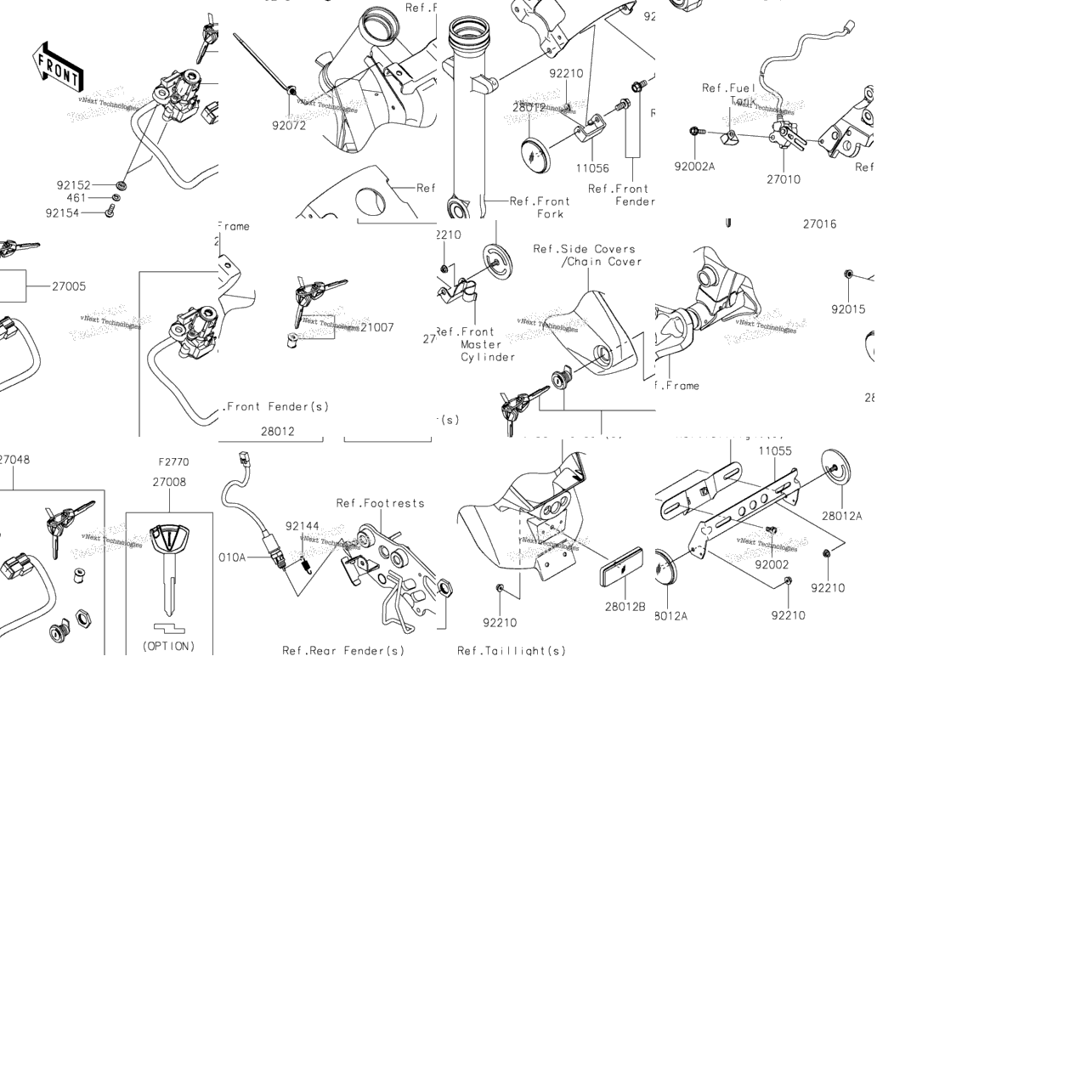 Ignition Switch/Locks/Reflectors