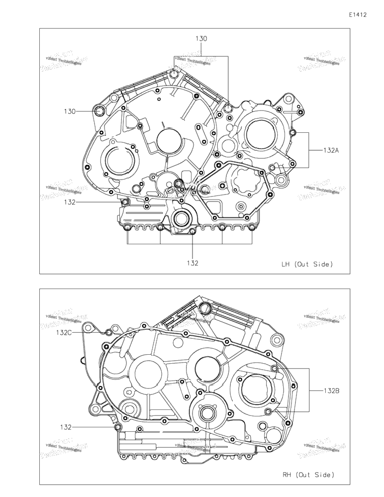 Crankcase Bolt Pattern
