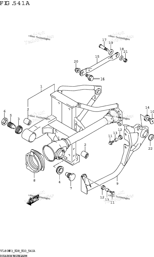 Rear Swingingarm
