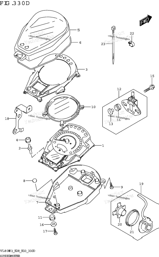 Speedometer (Vl800:E33)
