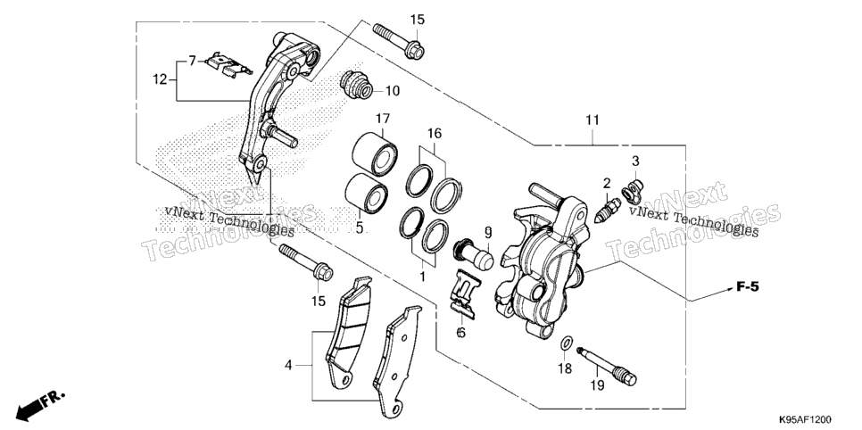 Front Brake Caliper