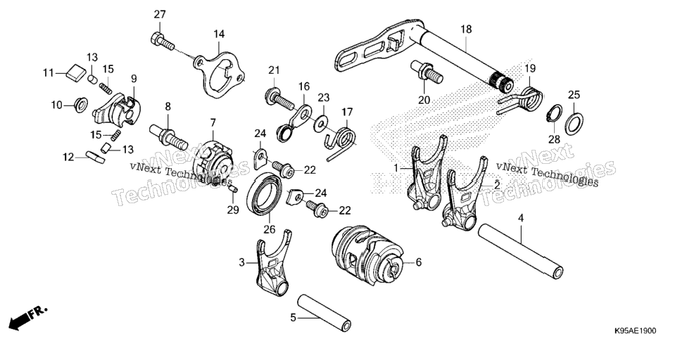 Gearshift Drum