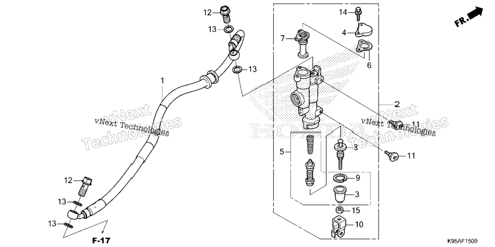 Rear Brake Master Cylinder