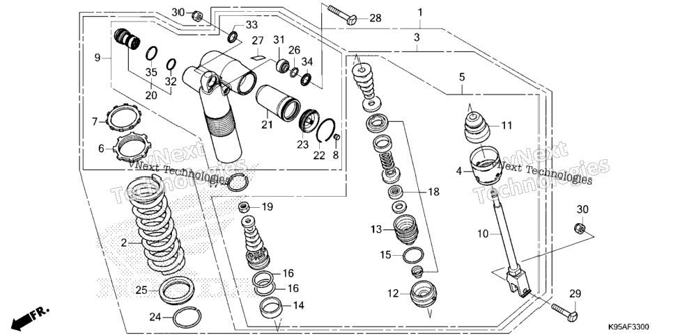 Rear Shock Absorber