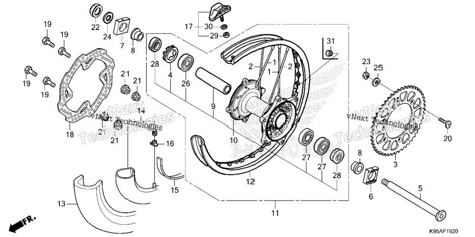 Rear Wheel
