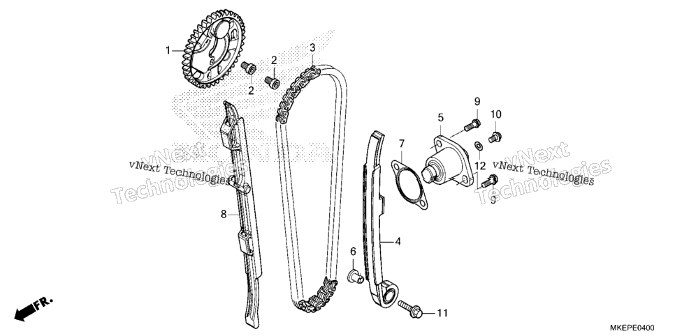 Cam Chain@Tensioner