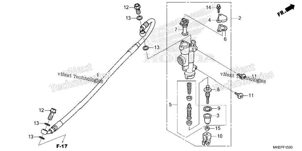 Rear Brake Master Cylinder