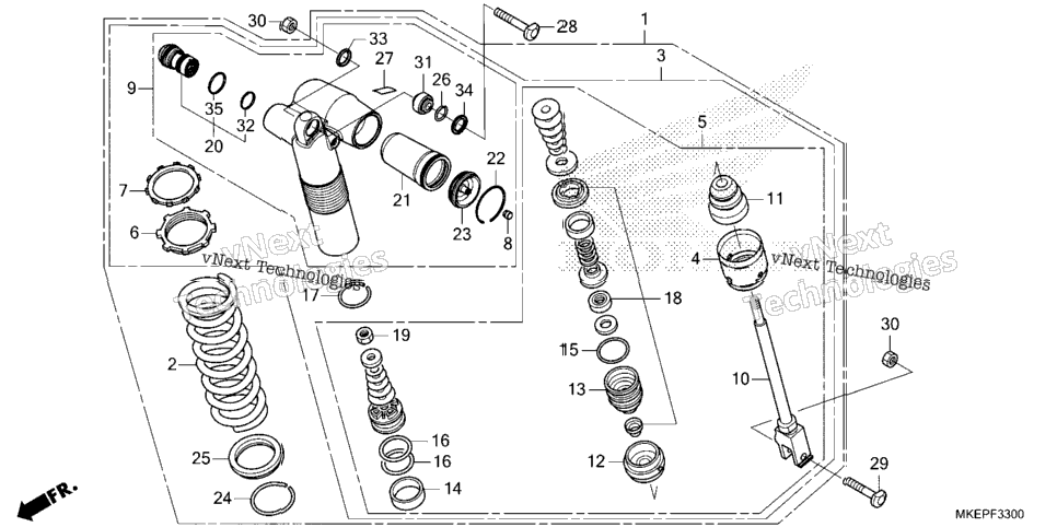 Rear Shock Absorber