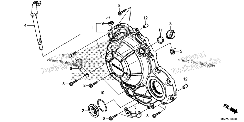 Right Crankcase Cover