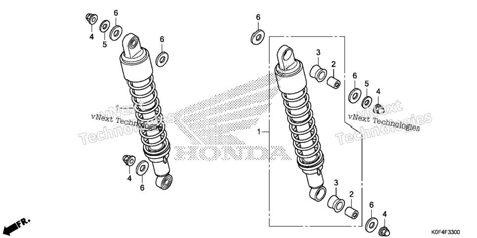 Rear Shock Absorber