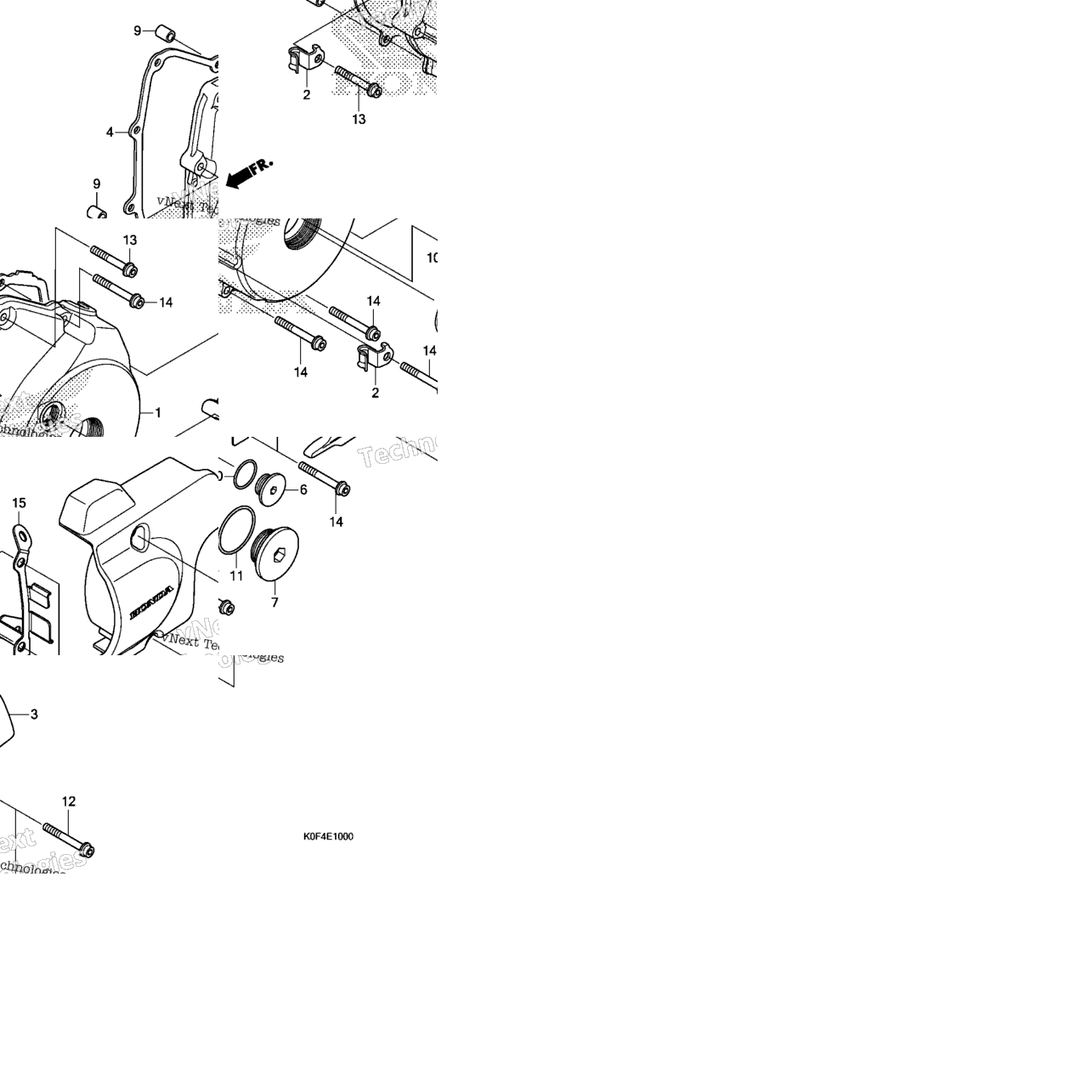 Left Crankcase Cover