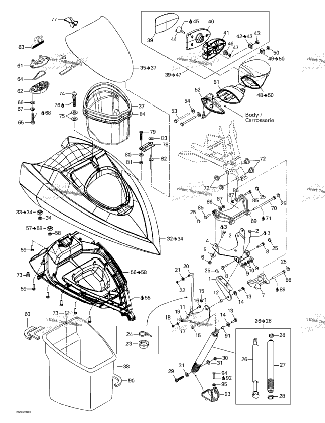 Front Storage Compartment