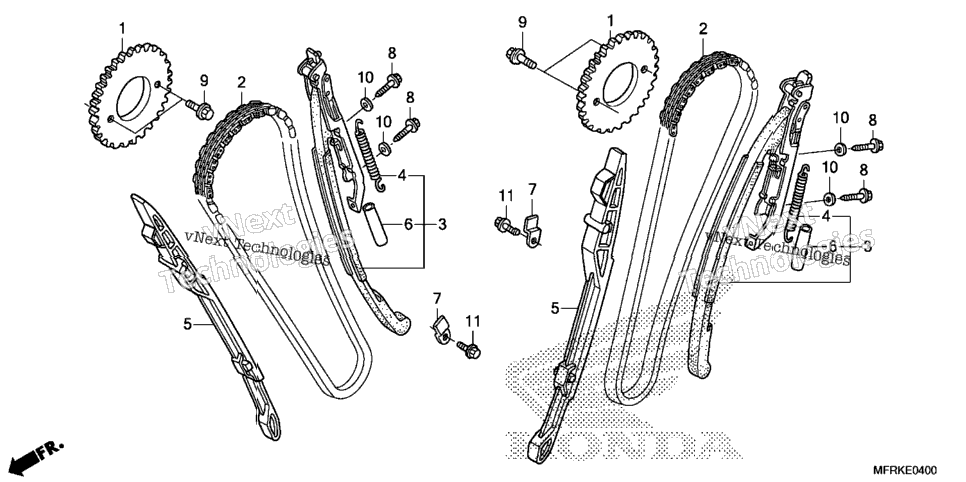 Cam Chain@Tensioner