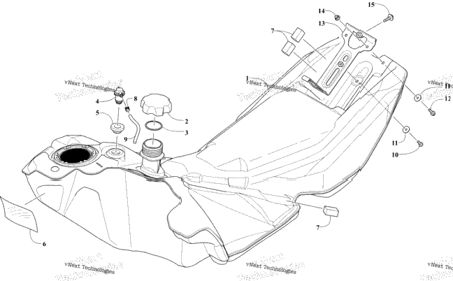 Gas Tank Assembly