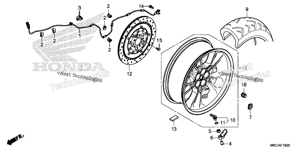 Rear Wheel