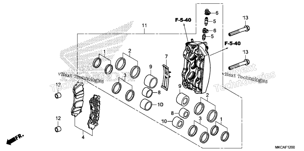 Right Front Brake Caliper