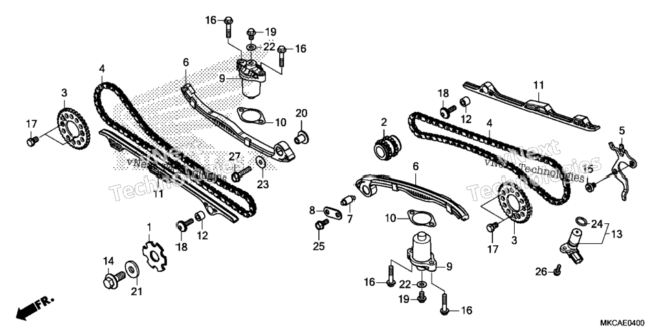 Cam Chain@Tensioner