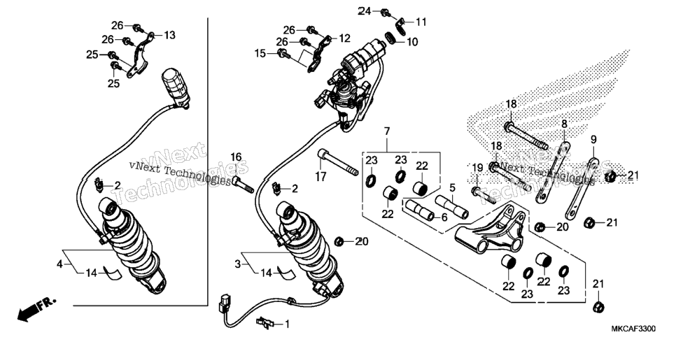 Rear Shock Absorber