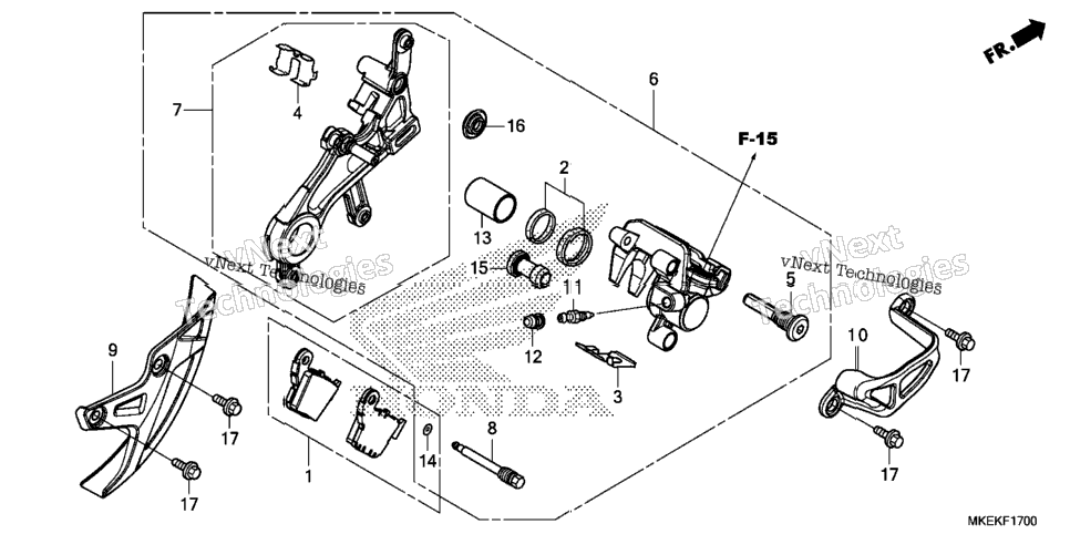 Rear Brake Caliper