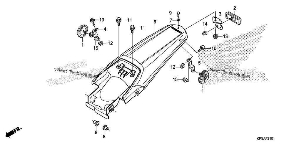 Rear Fender (2)