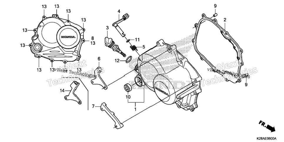 Right Crankcase Cover