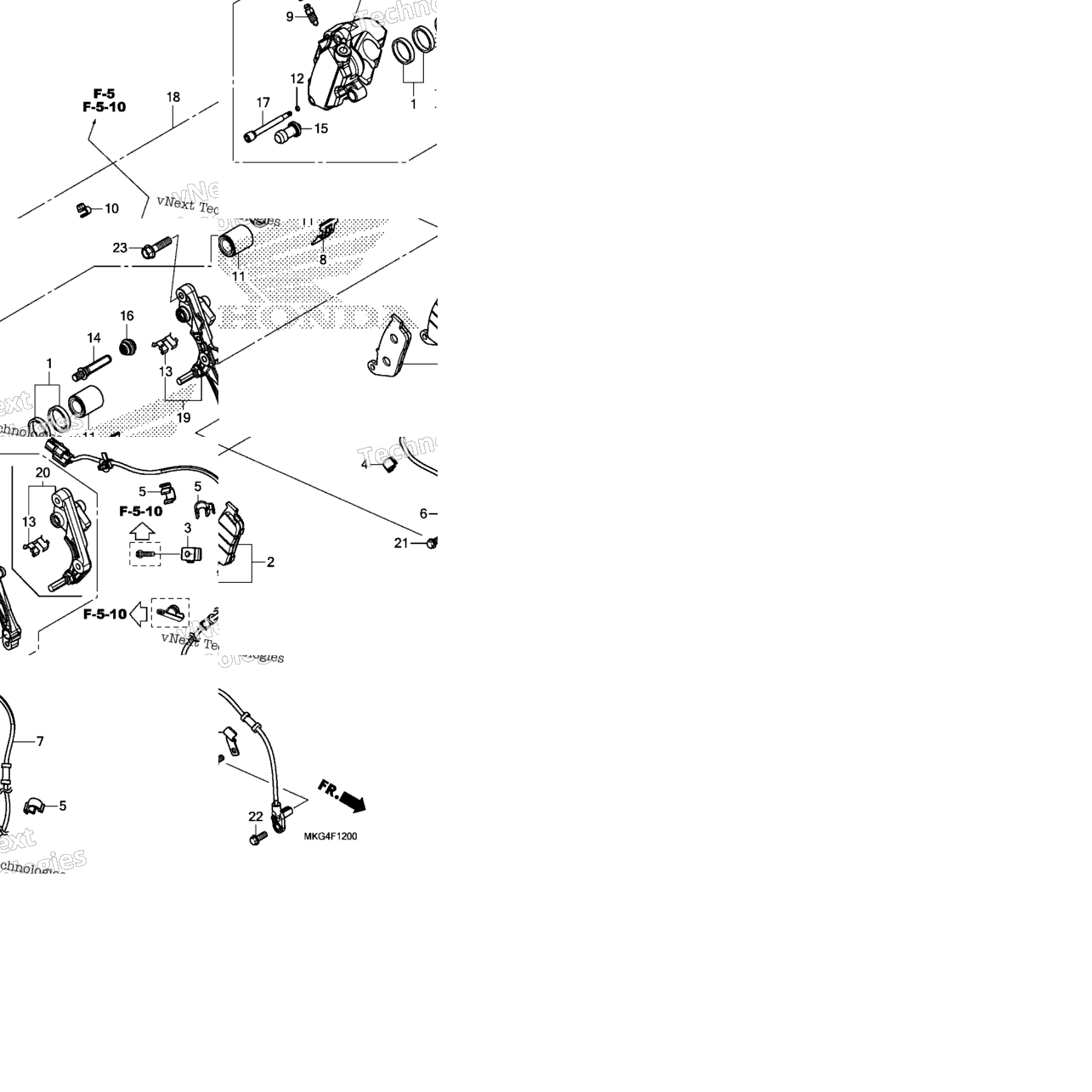Front Brake Caliper