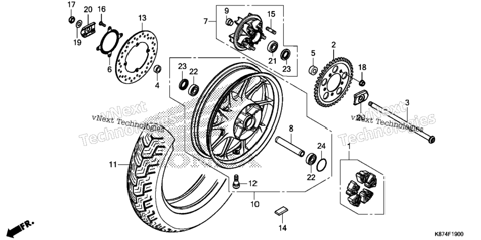 Rear Wheel