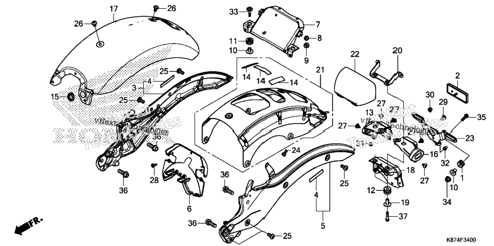 Rear Fender (1)