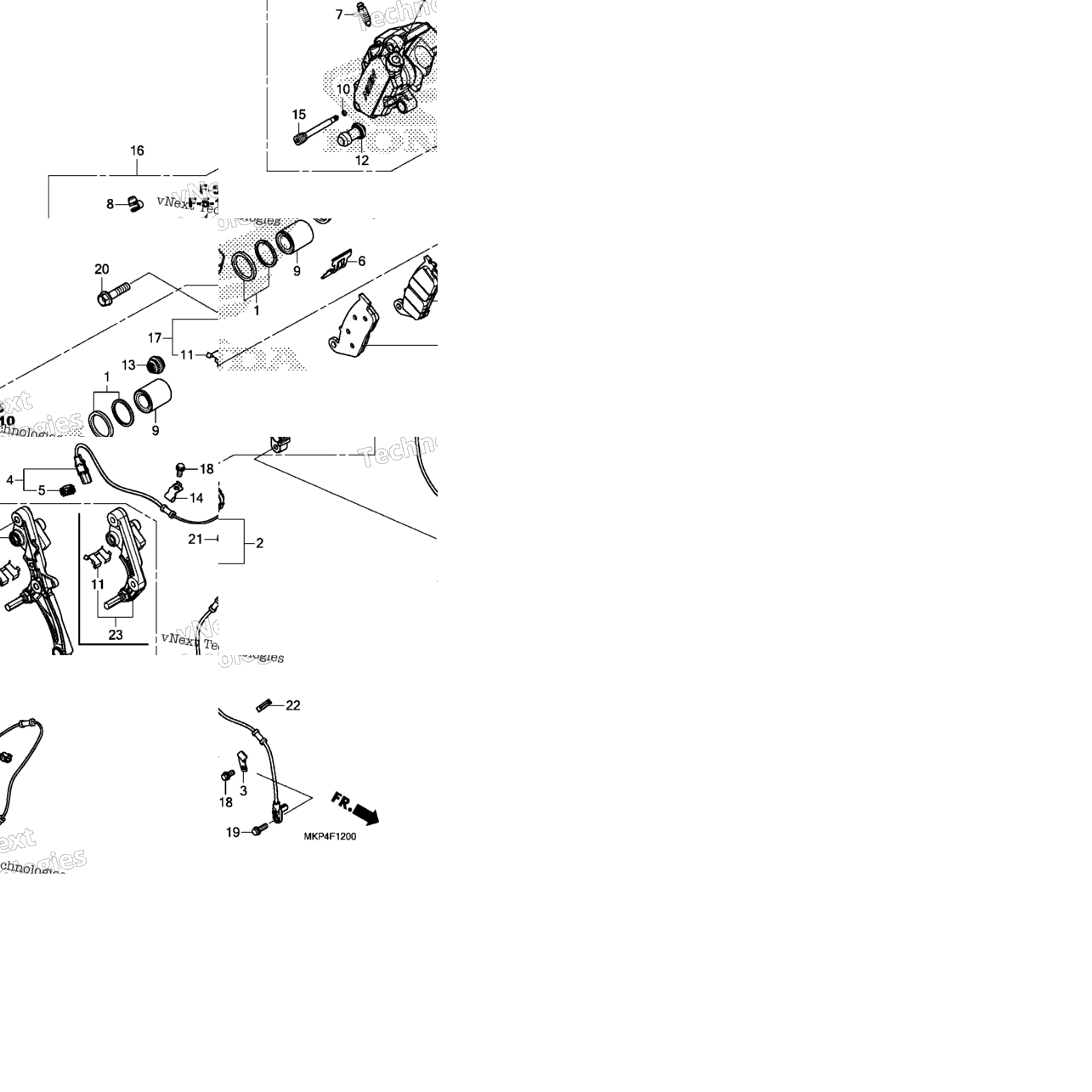 Front Brake Caliper (1)