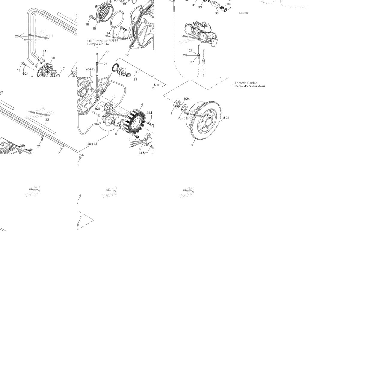 Magneto, Oil Pump