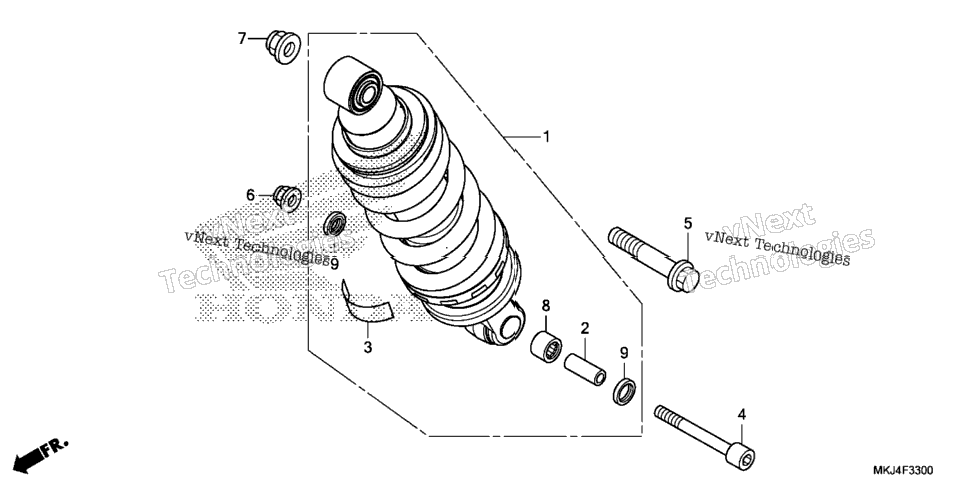 Rear Shock Absorber