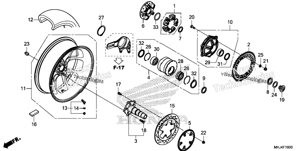 Rear Wheel