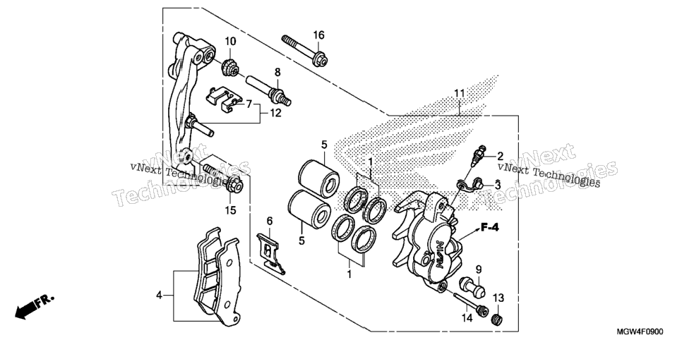 Front Brake Caliper