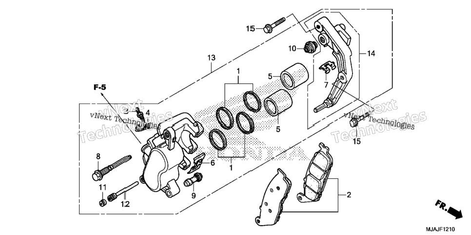 Front Brake Caliper (1)
