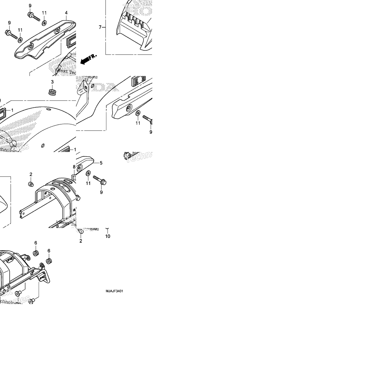 Rear Fender (2)
