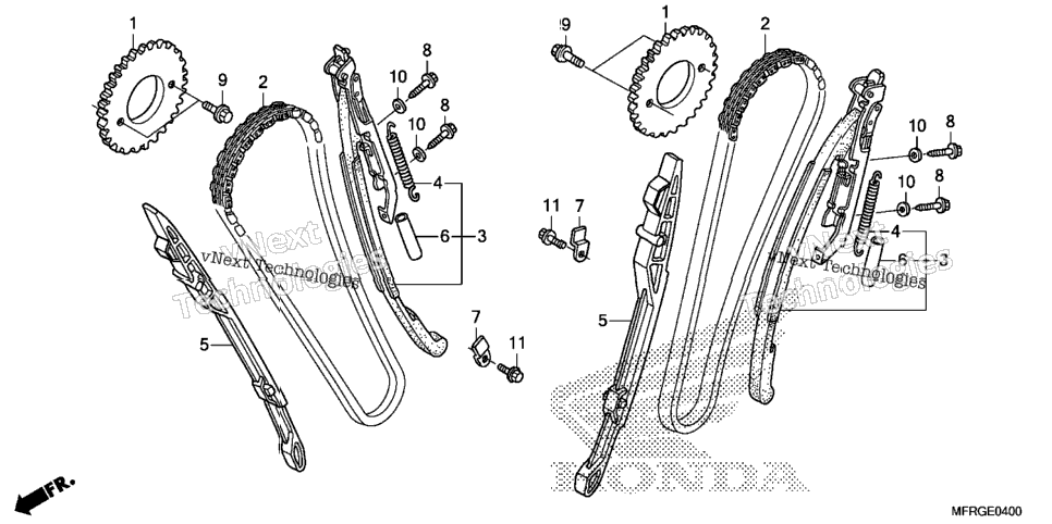Cam Chain@Tensioner